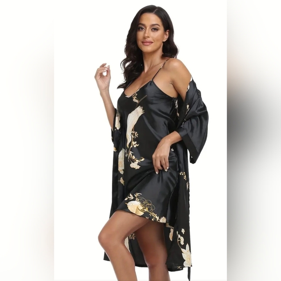 Floral Pajama Set - Picture 1 of 7